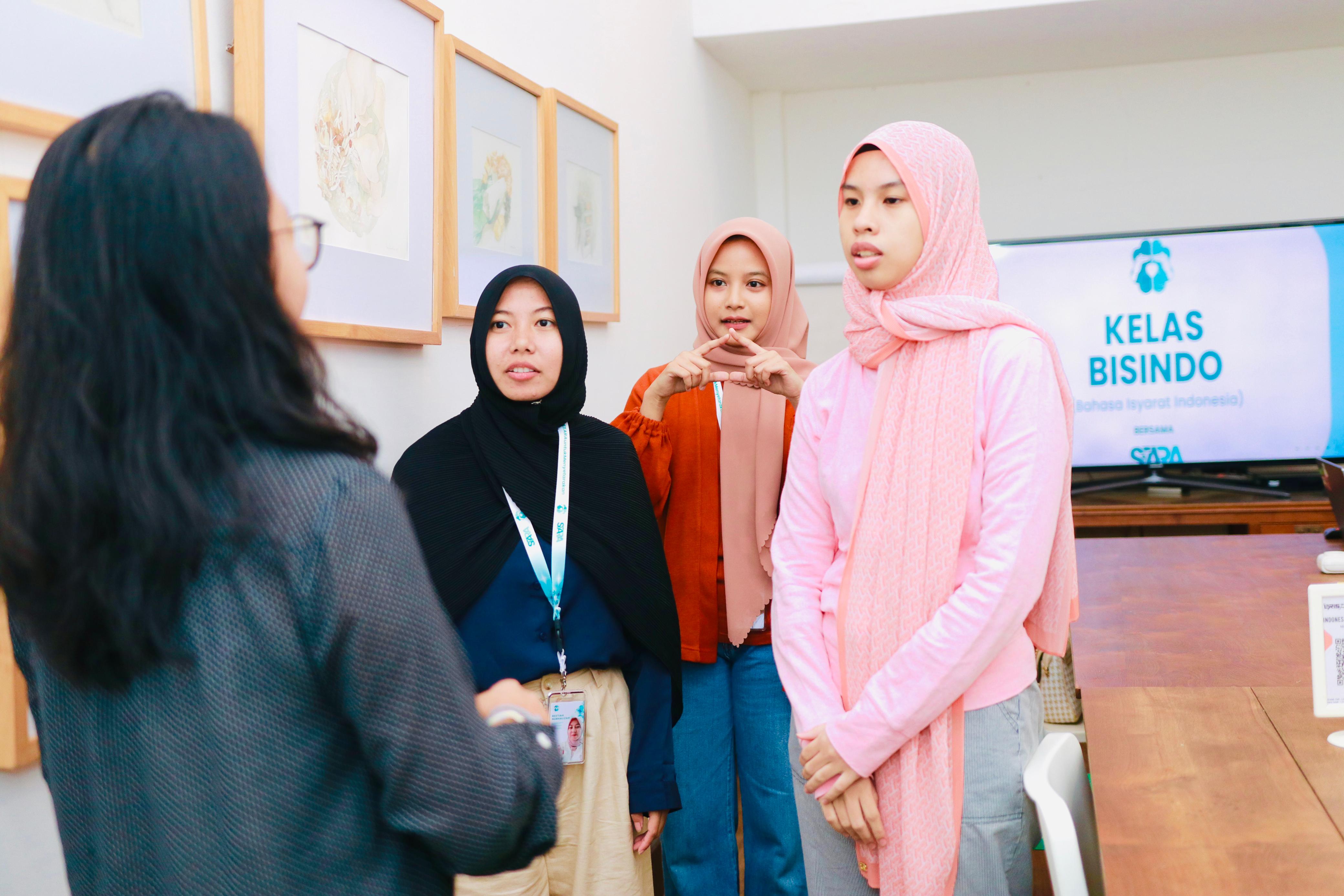 STASLE Class collaboration with Wiradewari